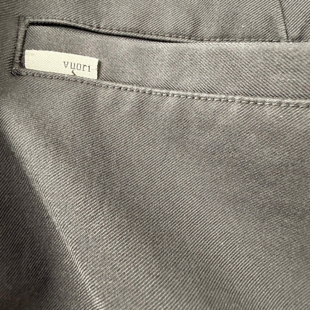 Vuori Meta Pant Mens 34 Black Performance Chino Trousers V427 Slim Fit Stretch - Picture 5 of 7